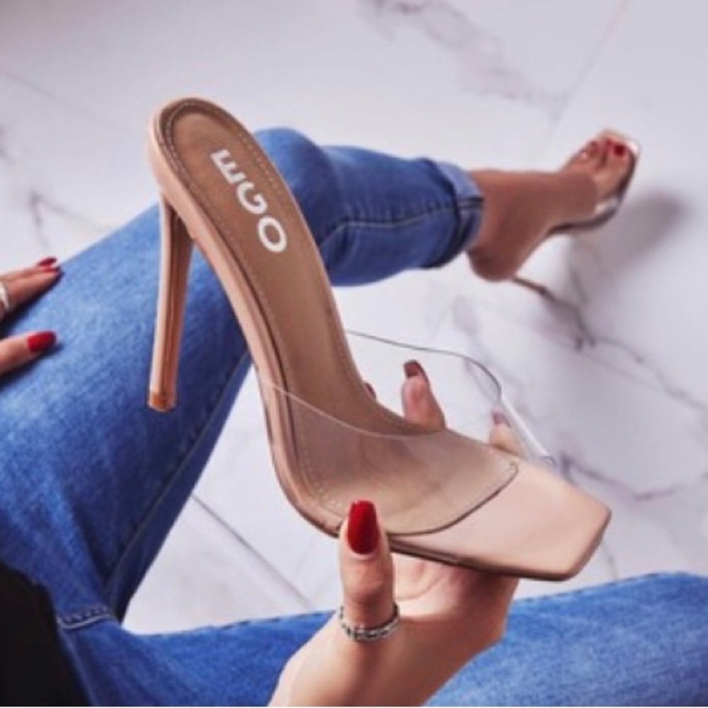 Brand New Clear Heels
